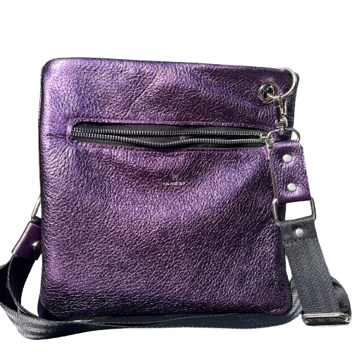 Twinkle Pop Sack Bag – Royal Purple Deer Leather, Limited Edition