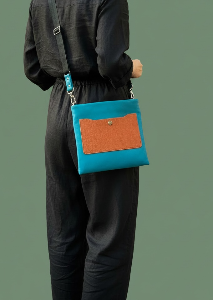 Sack Bag –   Blue & Orange Limited Edition
