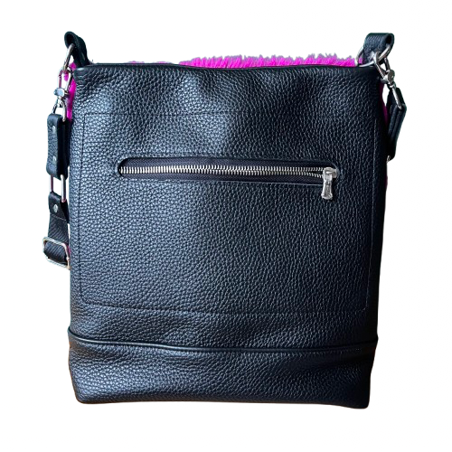 Trapezoid Bag – Rebel Pink  Leather Bag