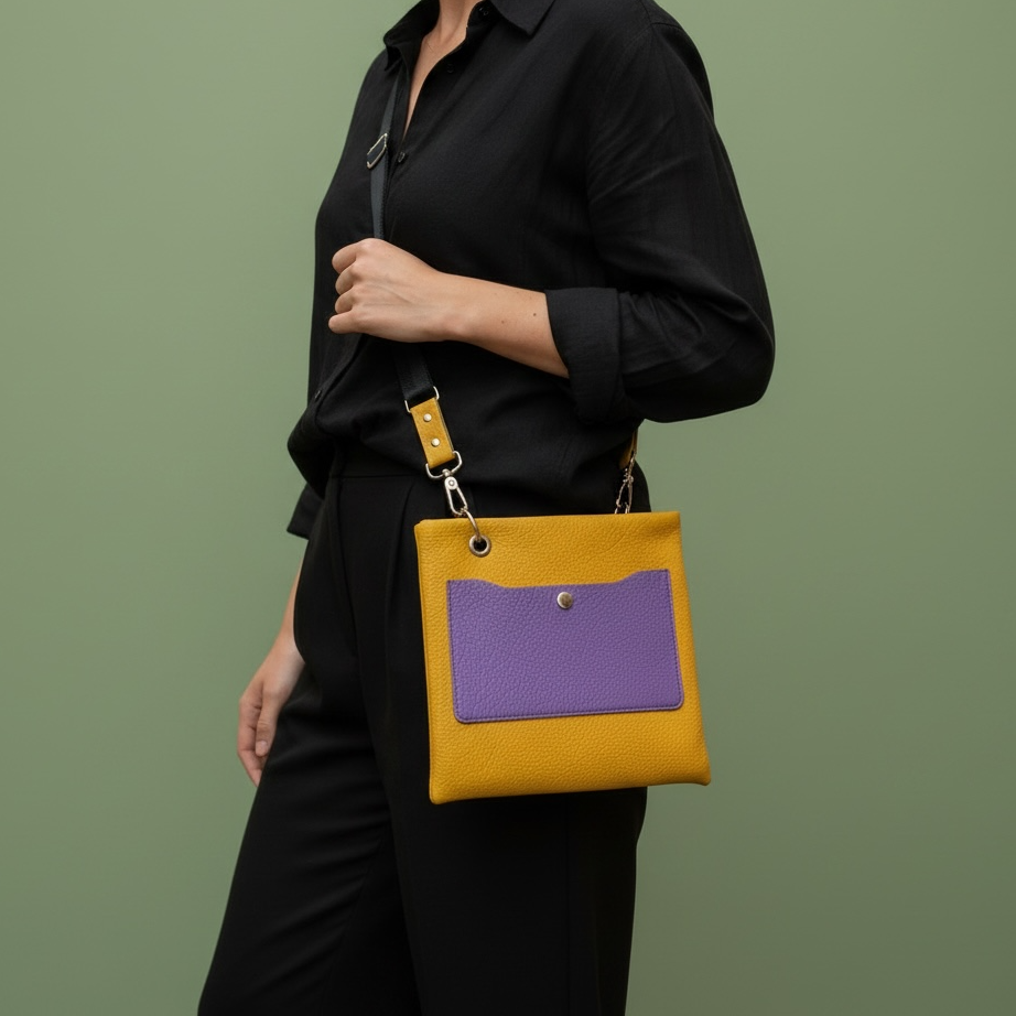 Sack Bag –  Yellow & Purple Limited Edition