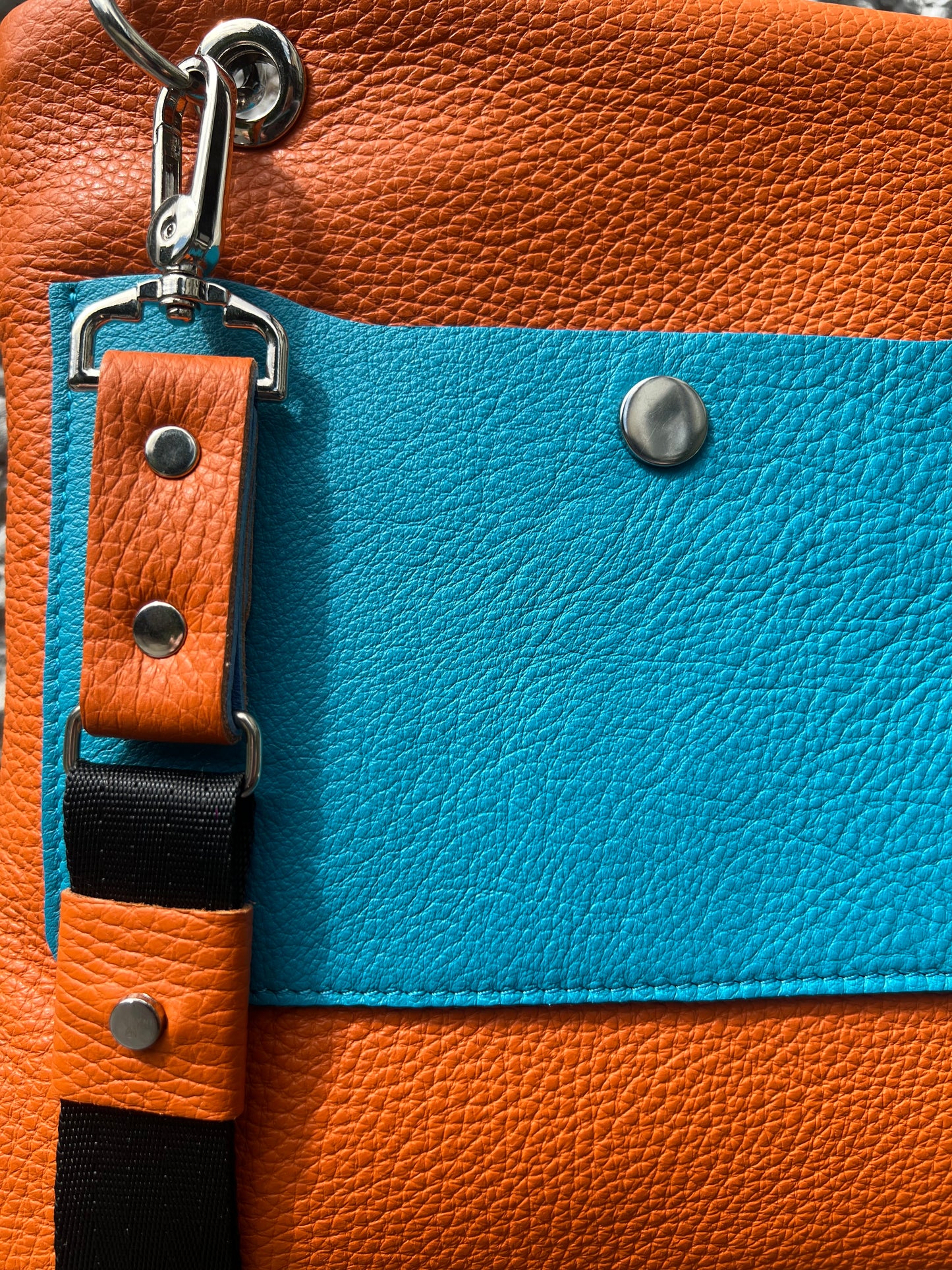 Sack Bag –  Orange & Blue Limited Edition